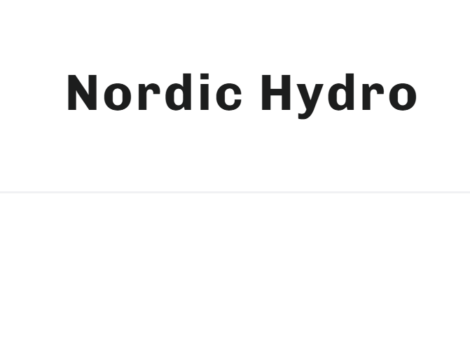 Nordic Hydro Logo for review